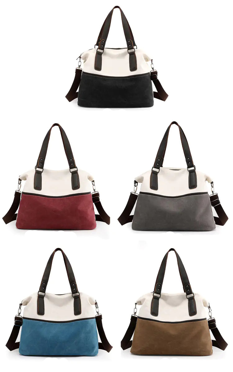 ChatGPT Plus  Bolso grande de lona – donde el estilo se encuentra con la funcionalidad