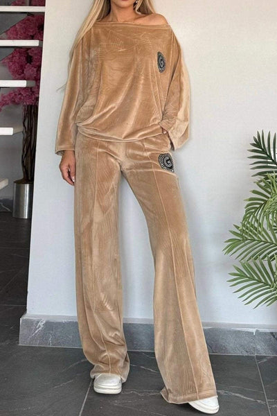 LUNA| conjunto tejido suave y elastico, Premium.