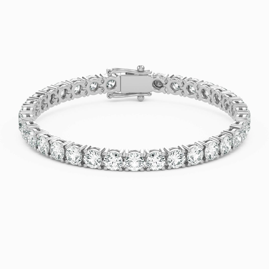 Tobillera tipo tenis con circonitas – elegante y versátil