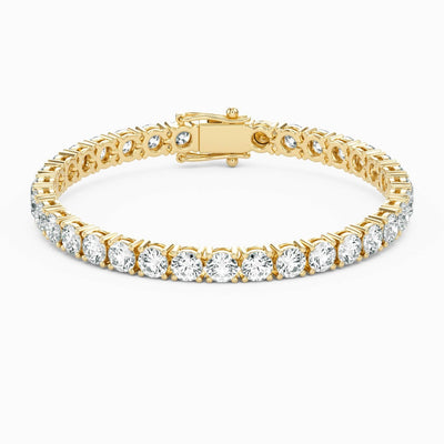 Tobillera tipo tenis con circonitas – elegante y versátil