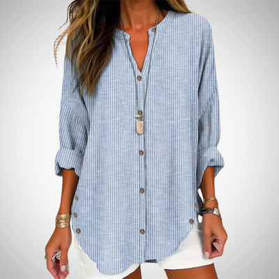 Julia|Una blusa favorecedora para tu dia a dia.
