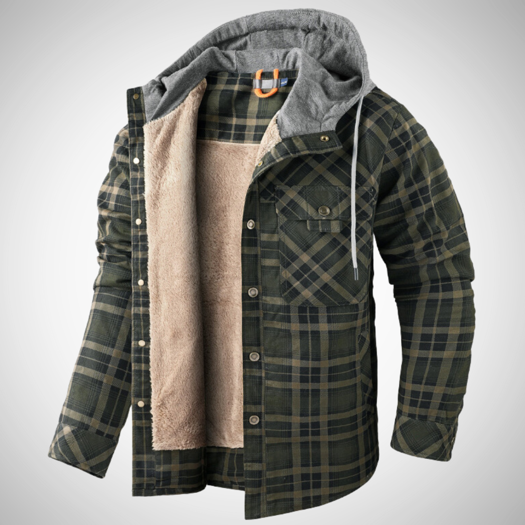 Andres| chaqueta funcional , tejido de calidad e interior forro polar