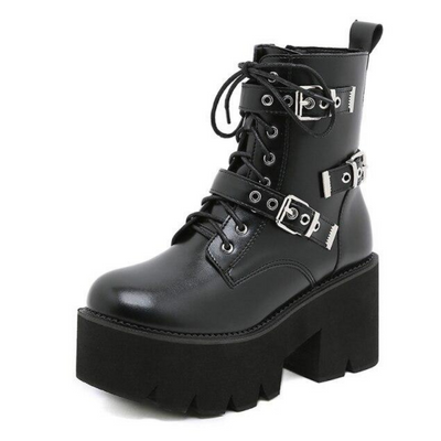 Carmen,botas de plataforma