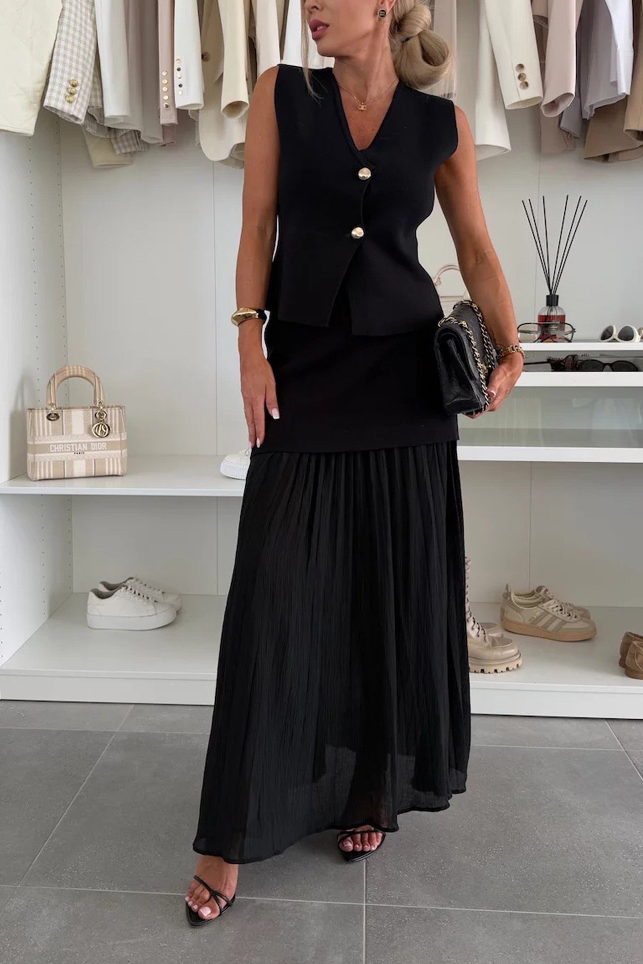 ELENA| Conjunto con ajuste regular fit y tejido suave al tacto. Versatilidad 2 en 1