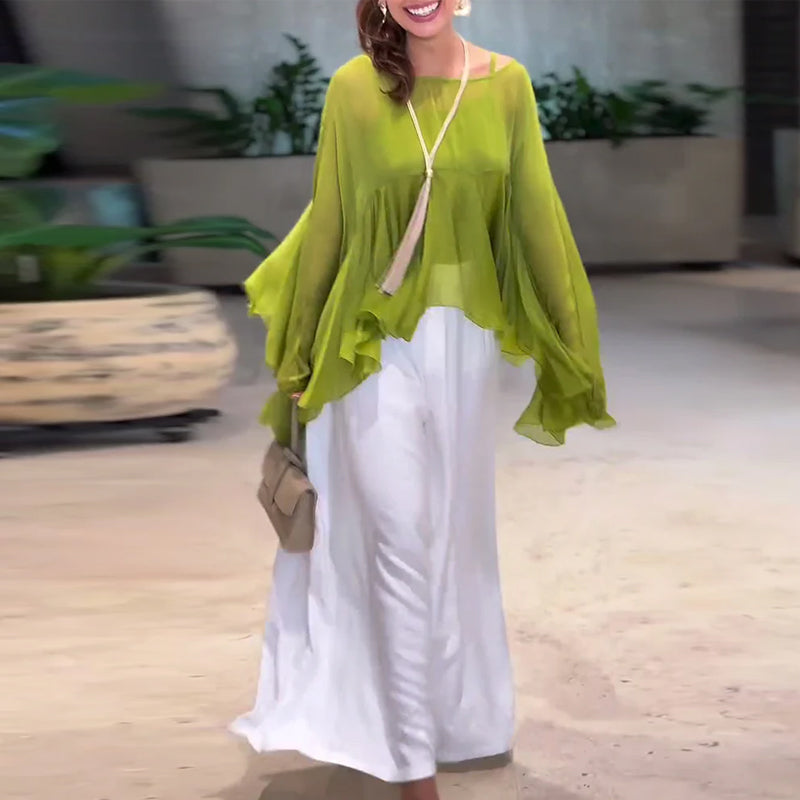 MARTA| Blusa Básica de Algodón