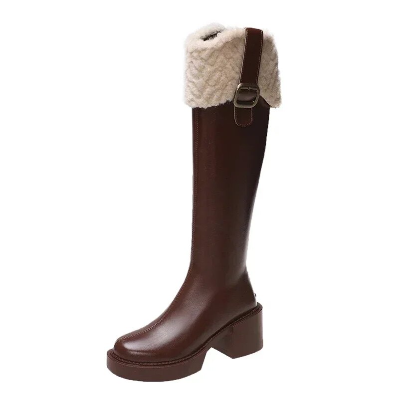 Botas de Invierno Mujer – Estilo Gótico y Elegancia