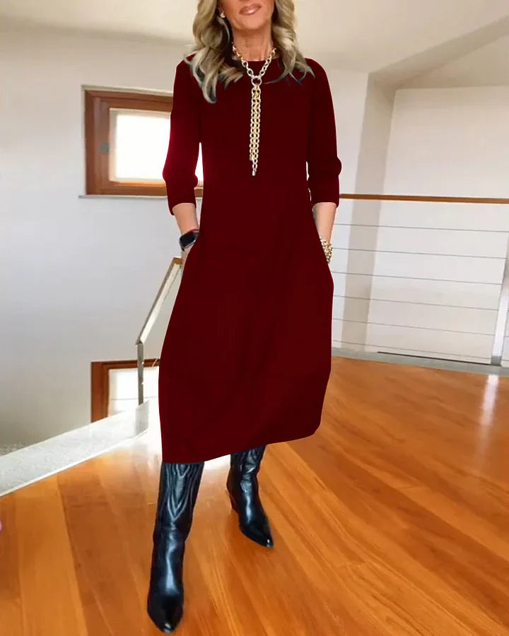 YOLANDA| Elegante vestido.
