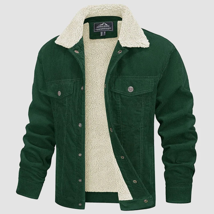 MANU - chaqueta de pana de moda para hombre