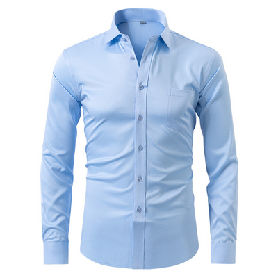 ALEX, Camisa entallada resistente a las arrugas para hombre