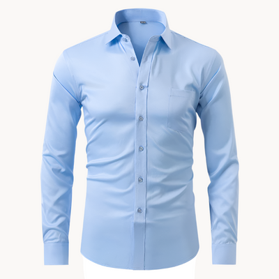 ALEX, Camisa entallada resistente a las arrugas para hombre