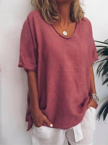 Gloria - Blusa de Verano Ligera y Transpirable