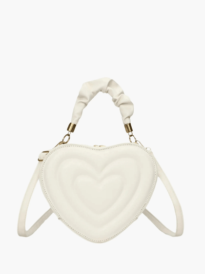 Bolso Vegano con Forma de Corazón – Bandolera Original para Mujer