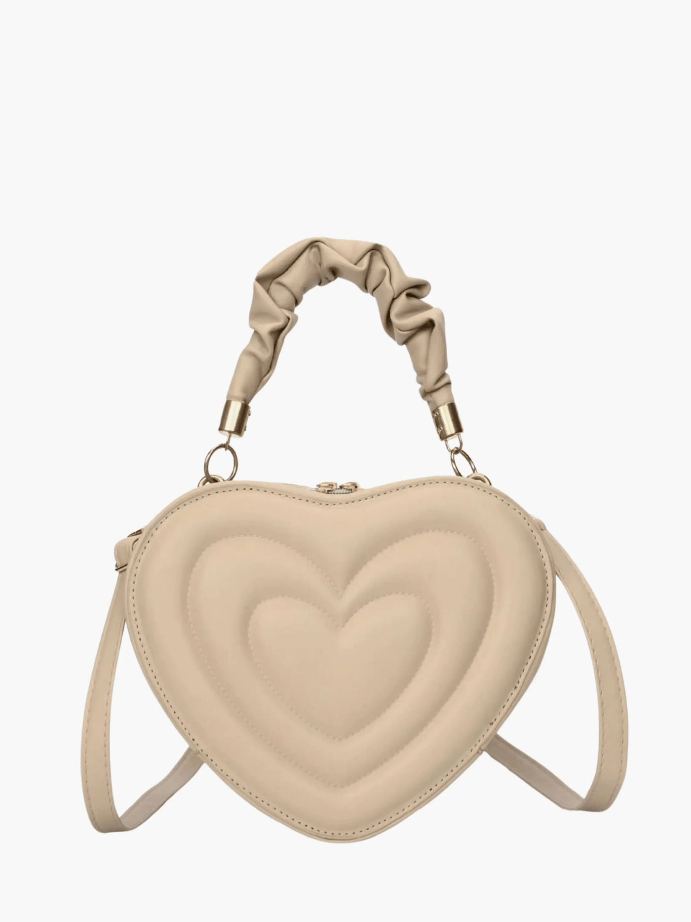 Bolso Vegano con Forma de Corazón – Bandolera Original para Mujer