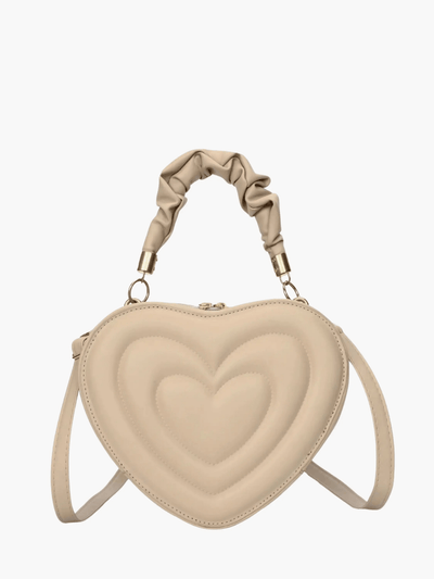 Bolso Vegano con Forma de Corazón – Bandolera Original para Mujer