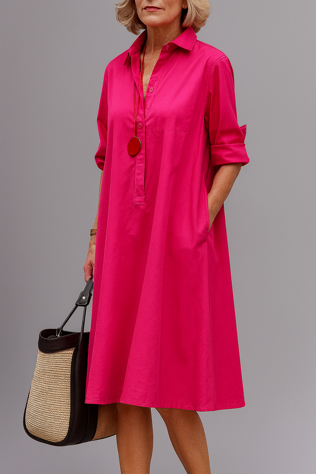 SUNI- Vestido, elegante, todas las tallas.
