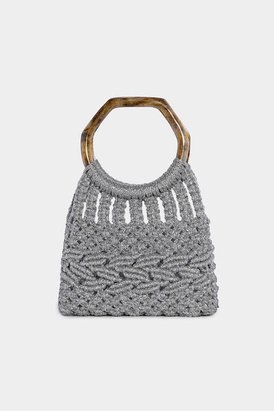 Bolso de macrame