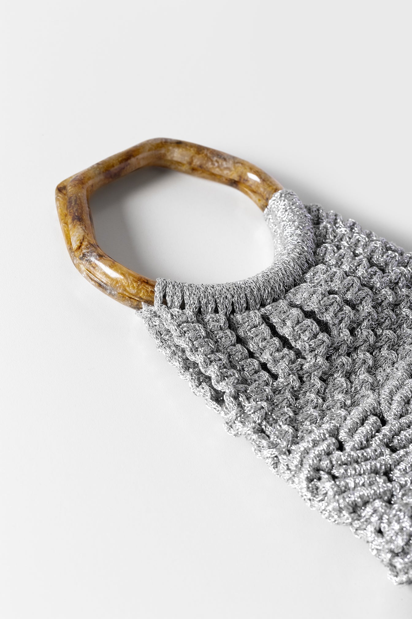 Bolso de macrame
