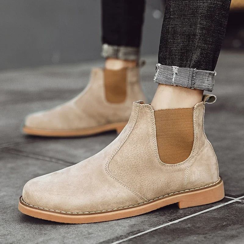 Botas de cuero casuales, todo un clasico.