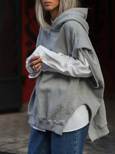 ALBA– Sudadera con capucha de algodón con estilo