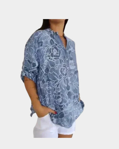 Lotte – Blusa con estampado de flores