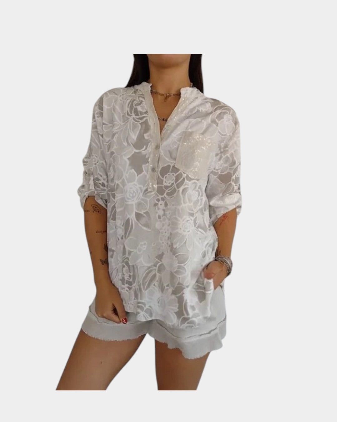 Lotte – Blusa con estampado de flores