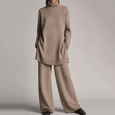 Ana | Conjunto tejido suave, calido, elegante y atemporal