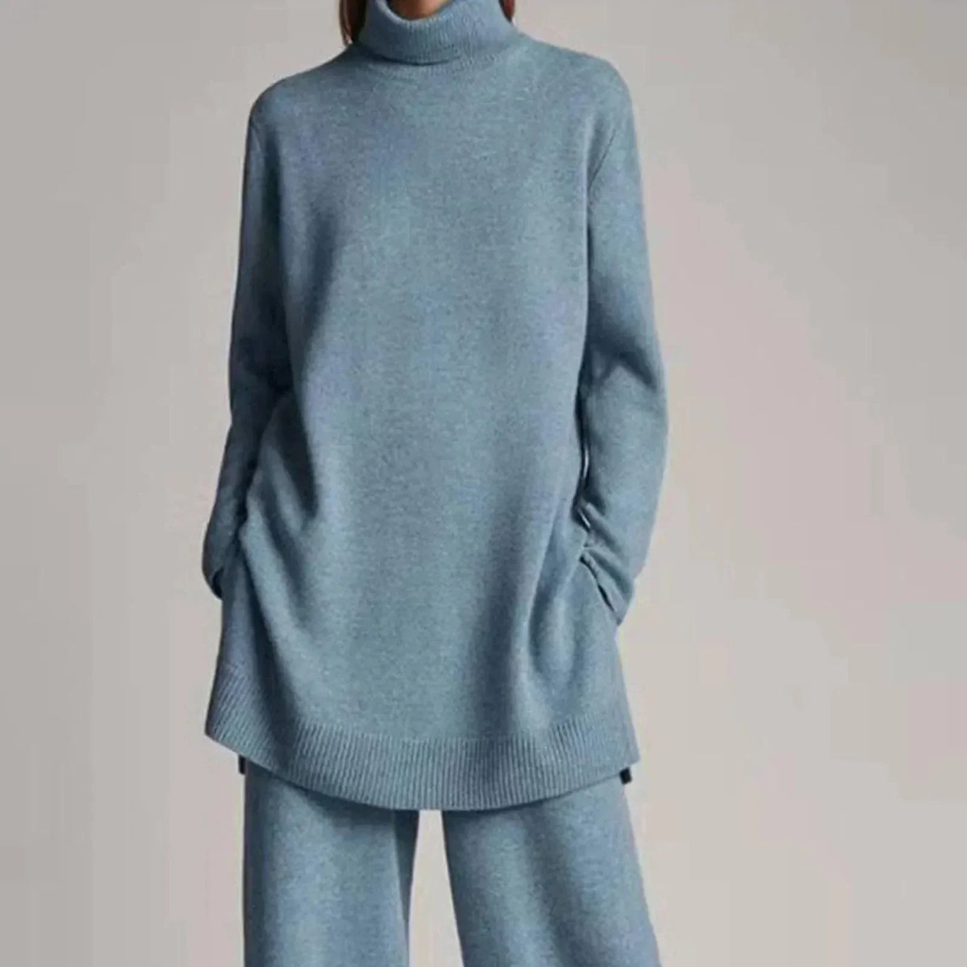 Ana | Conjunto tejido suave, calido, elegante y atemporal