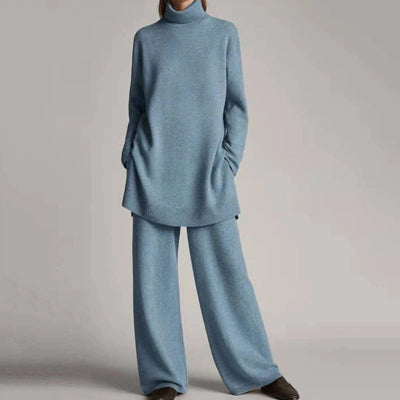 Ana | Conjunto tejido suave, calido, elegante y atemporal