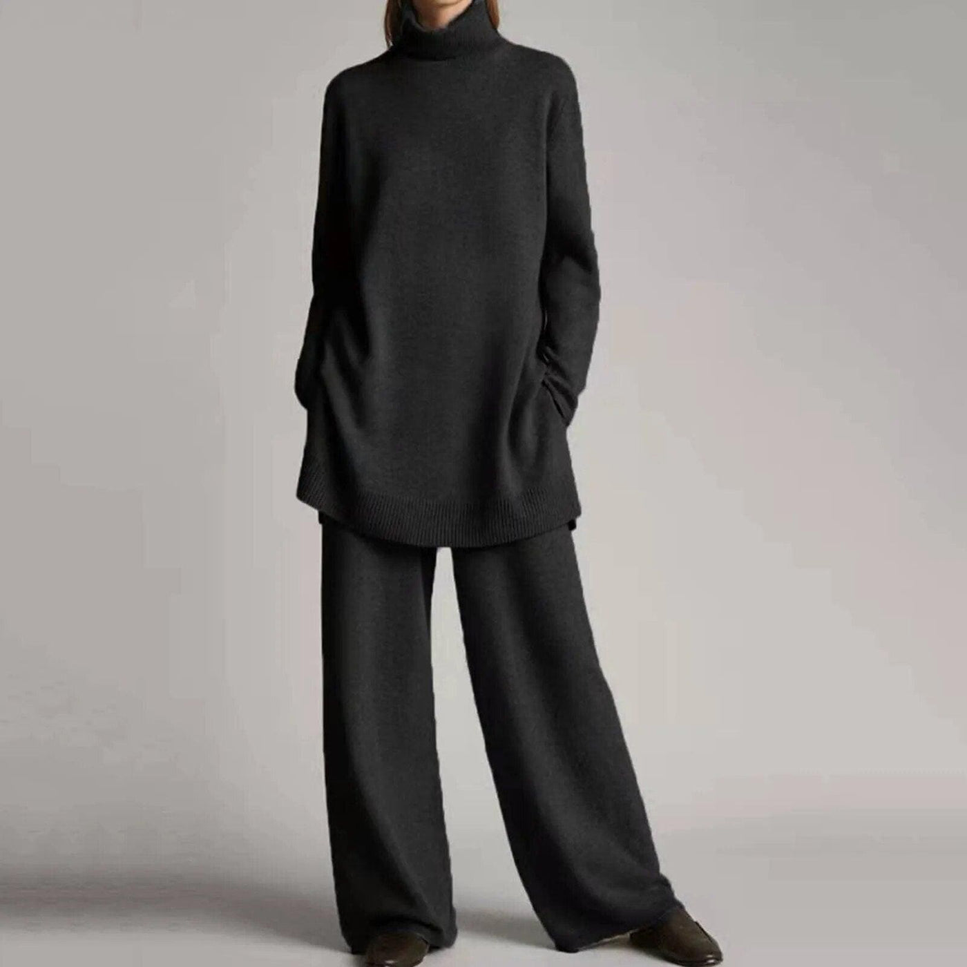 Ana | Conjunto tejido suave, calido, elegante y atemporal