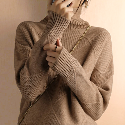 Zara | Jersey De Cuello Alto Casual Y Súper Cómodo