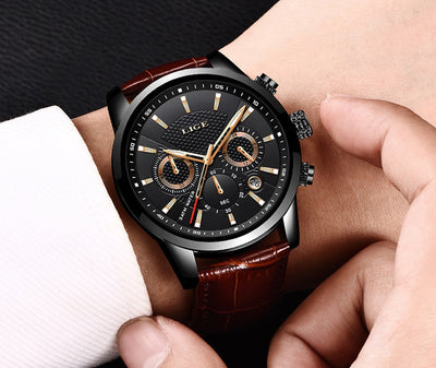 Lucas™ - Reloj militar para hombre: elegancia y comodidad duradera