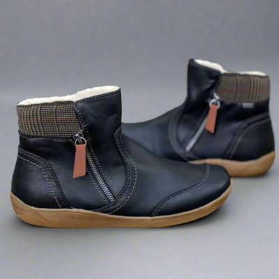Valeria | Botin impermeable premium de cuero