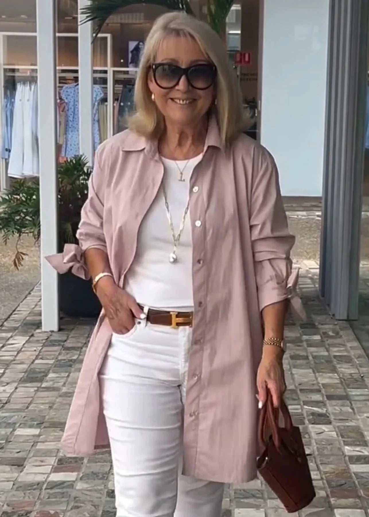 Lola| Camisa larga con cuello.