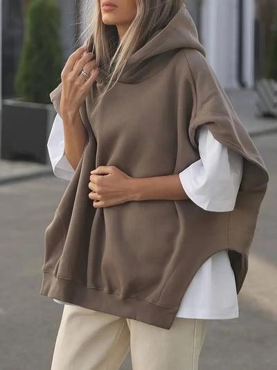 ALBA– Sudadera con capucha de algodón con estilo