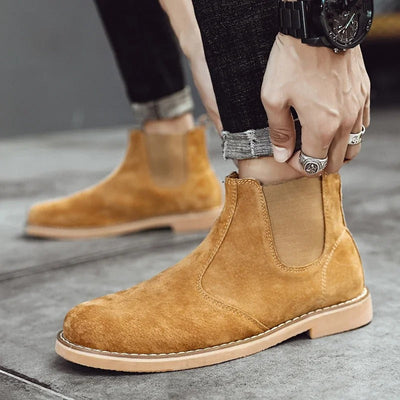Botas de cuero casuales, todo un clasico.