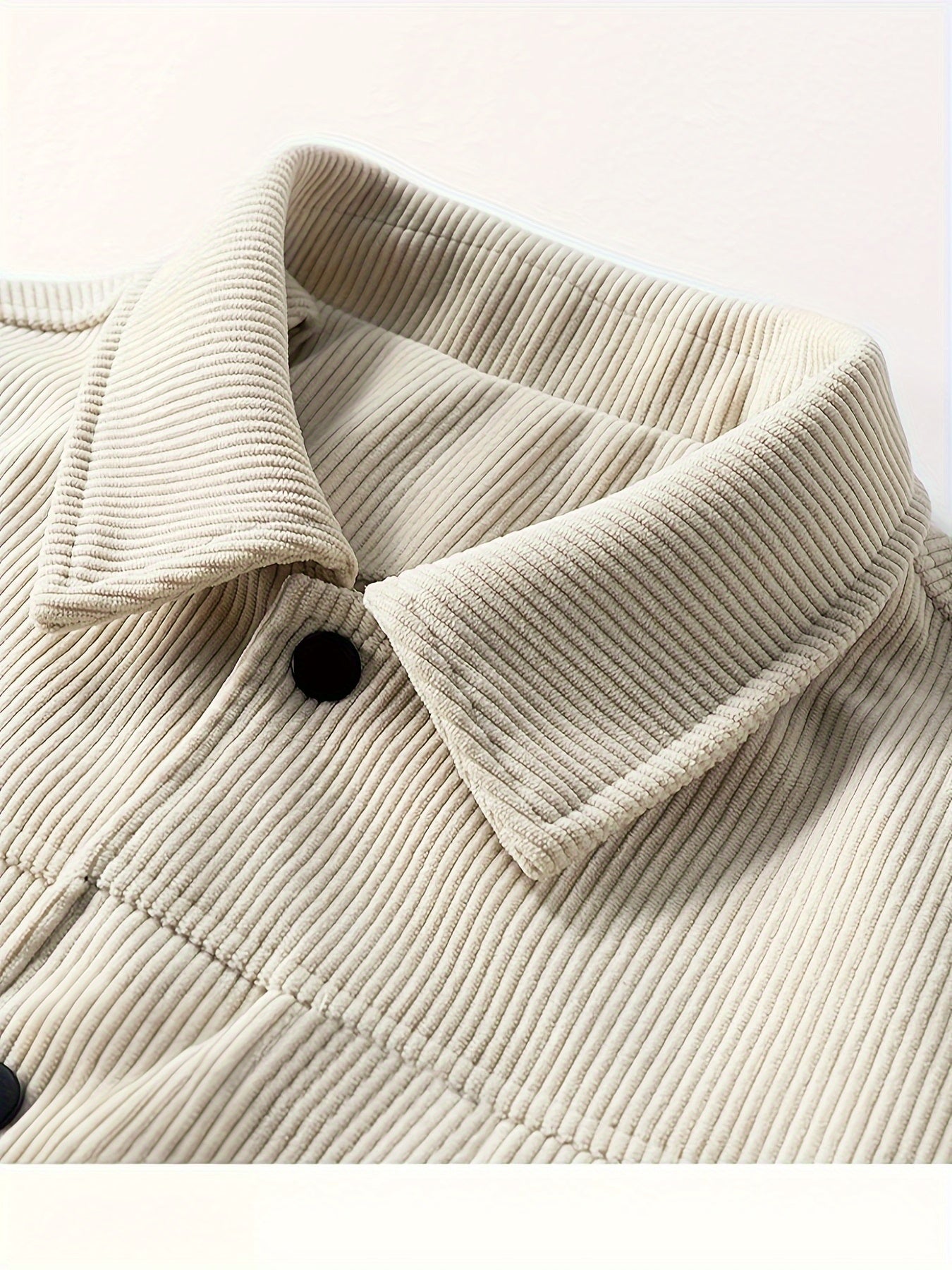 Elegante chaqueta de pana