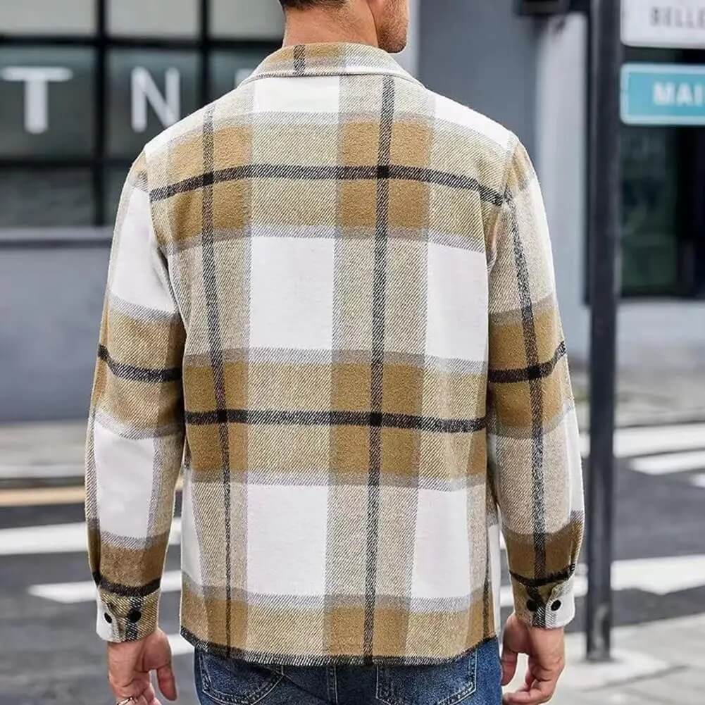 Sobrecamisa de hombre con diseño versátil y estilo moderno ideal para un mira cómodo y elegante