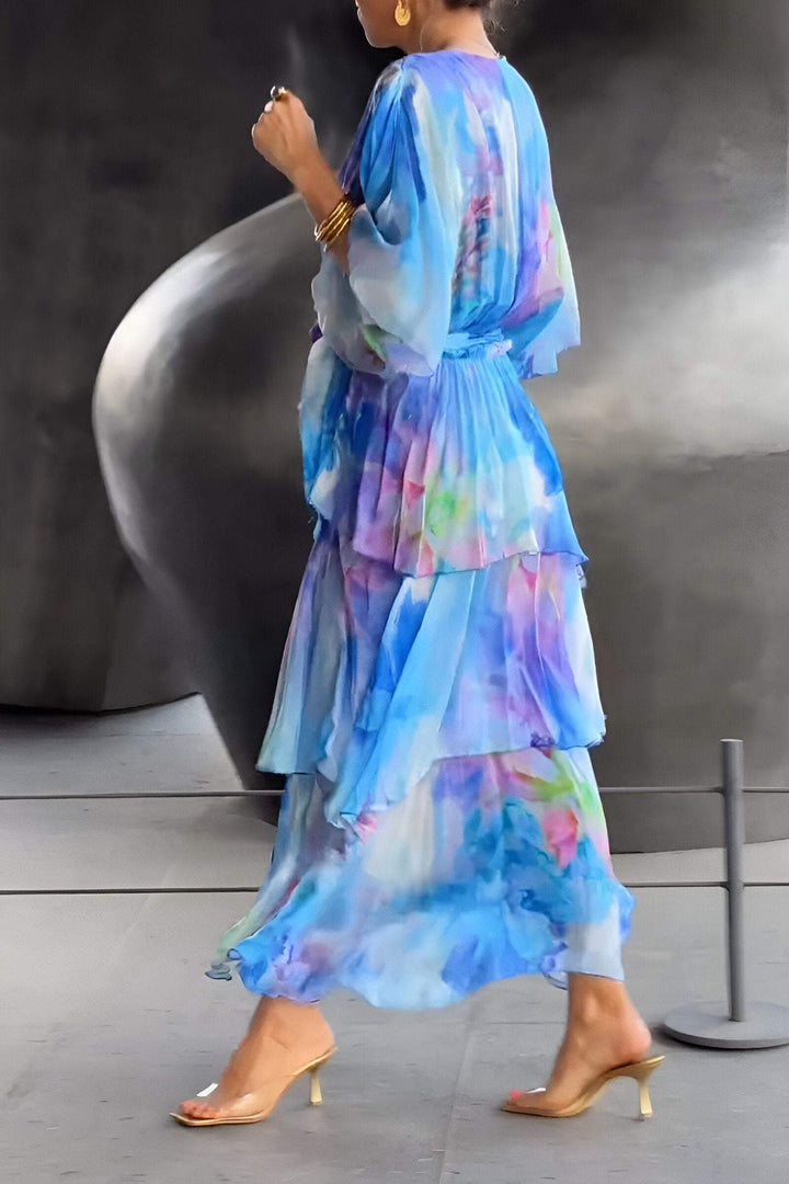 Cecilia™ | Elegante vestido de gasa.