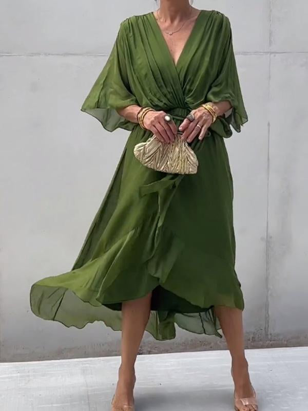 Thyra- Vestido de alta calidad, suelto y comodo.