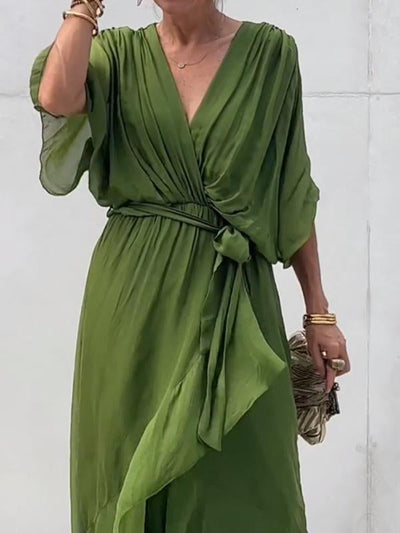 Thyra- Vestido de alta calidad, suelto y comodo.