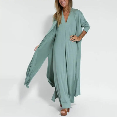Marta| conjunto comodo y casual, combina con accesorios.