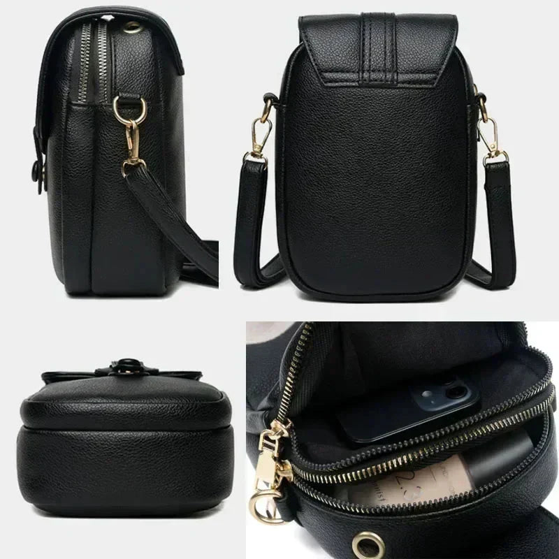 Amine™ | Retro bolso de cuero