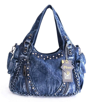 Bolso informal  estilo vaquero.
