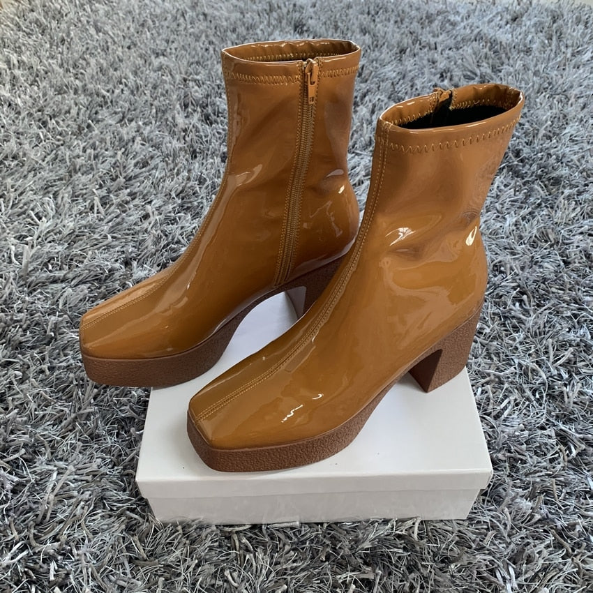 Botines Angela cuero