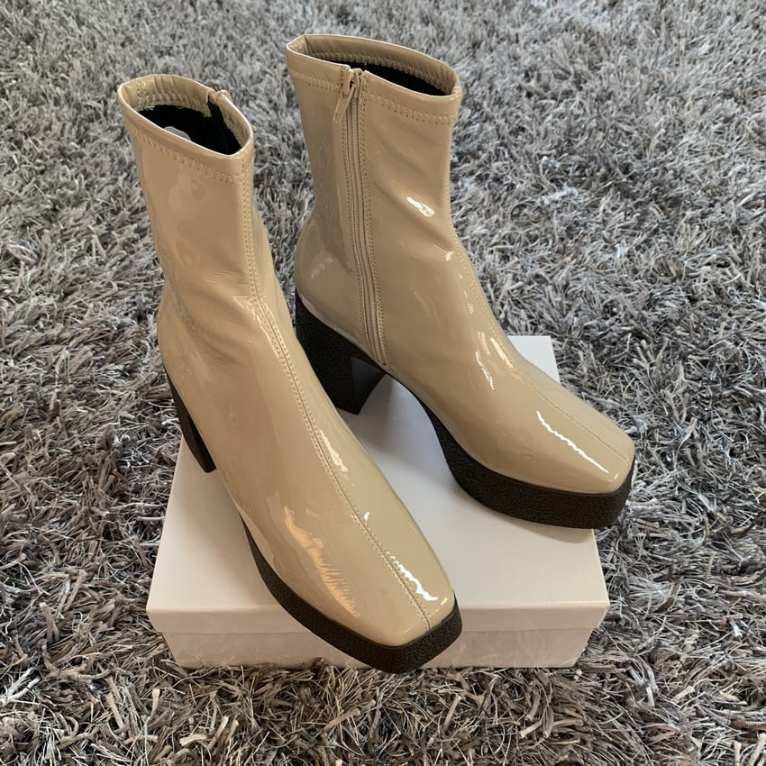Botines Angela cuero