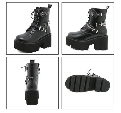 Carmen,botas de plataforma