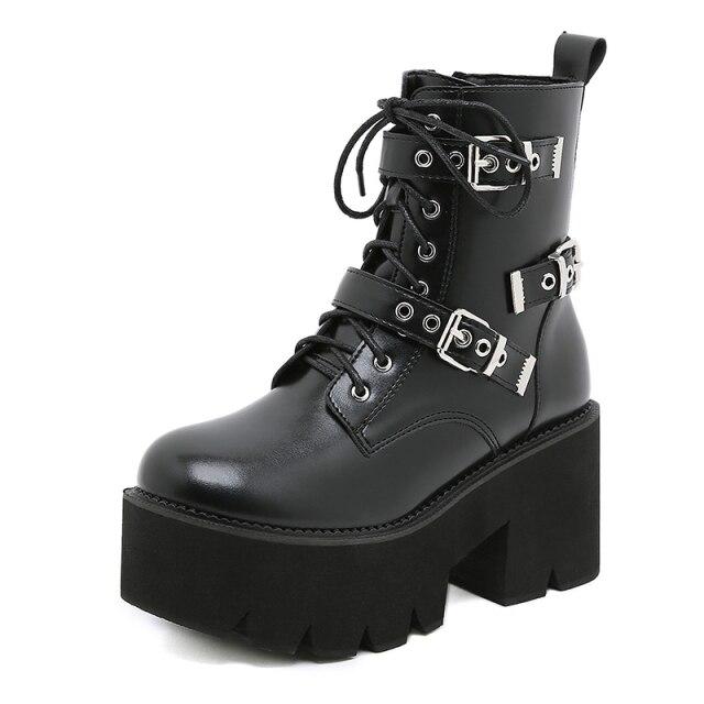 Carmen,botas de plataforma