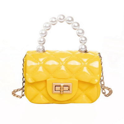 Bolso Mini LANA, asa con perlas