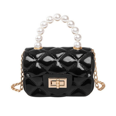 Bolso Mini LANA, asa con perlas