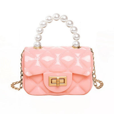 Bolso Mini LANA, asa con perlas